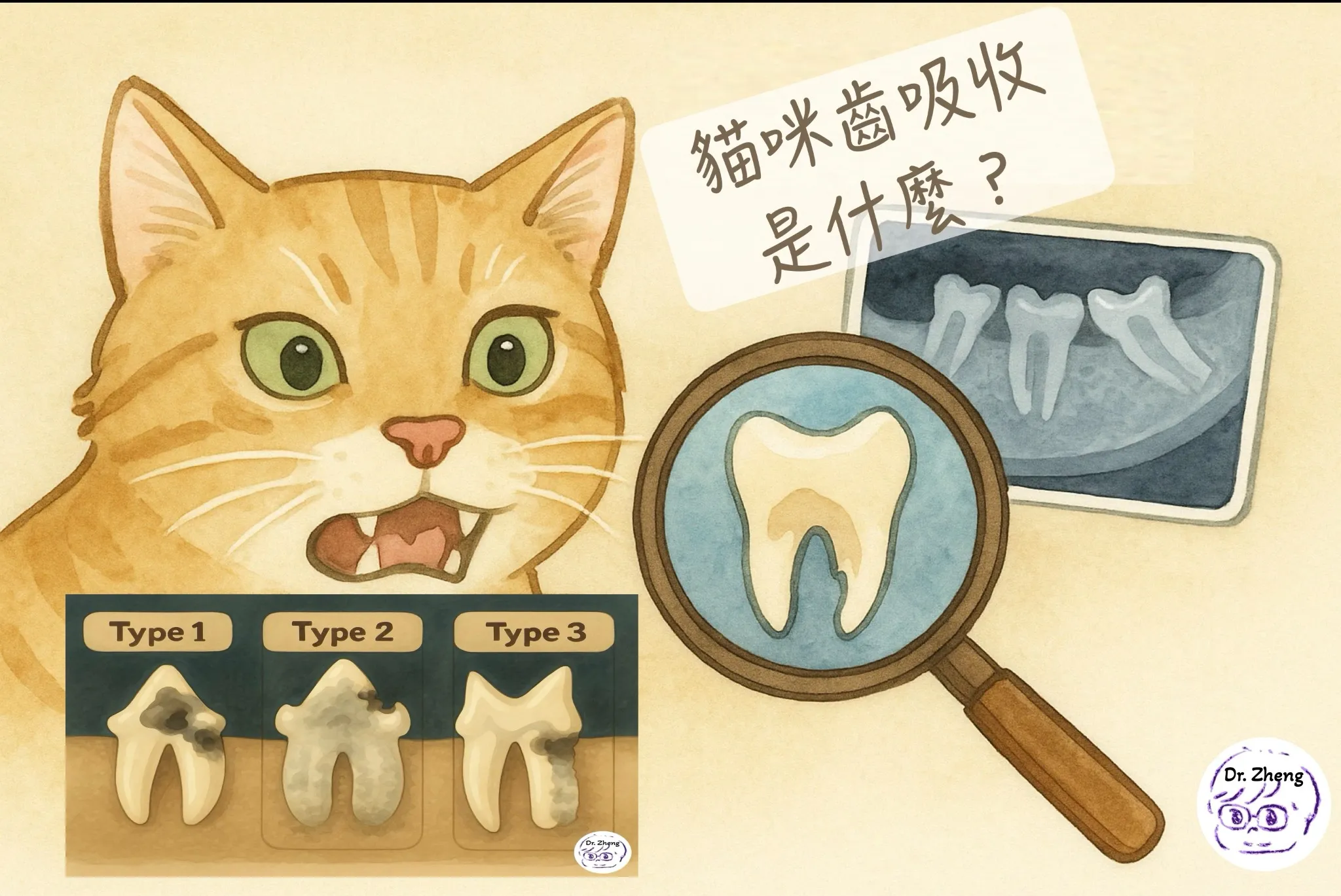 貓咪齒吸收是什麼？從發生原因到治療方式的4大關鍵知識