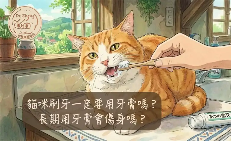 貓咪刷牙一定要用牙膏嗎？長期用牙膏會傷身嗎？牙科獸醫師建議的3種不同潔牙護理方案